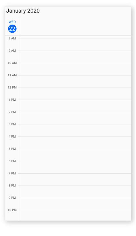 Getting started with Flutter Event Calendar widget | Syncfusion