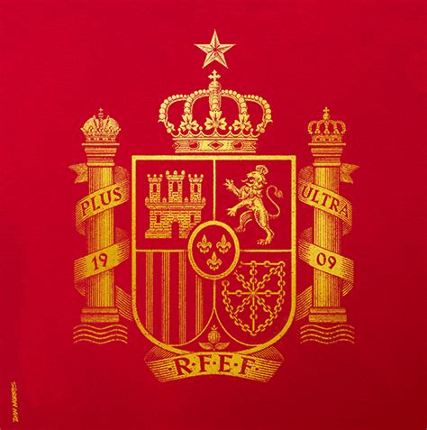 Retro retake for the Royal Spanish Football Federation on Behance