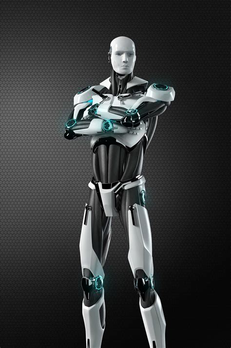 ArtStation - Android Robot / 3d model | Resources