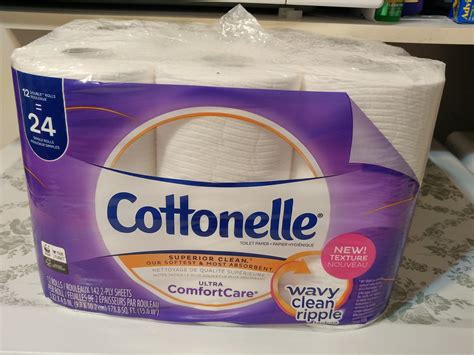 Cottonelle Ultra ComfortCare Toilet Paper, Bath Tissue reviews in Waste Management - FamilyRated