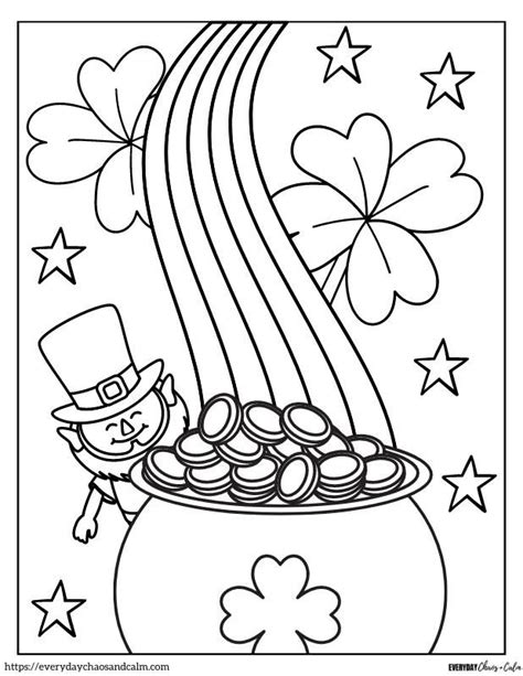 St. Patrick's Day Coloring Pages for Kids