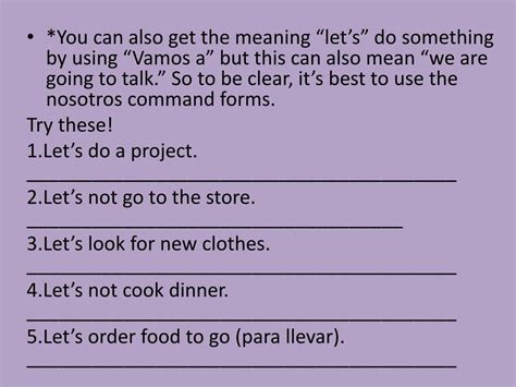 PPT - Nosotros commands PowerPoint Presentation, free download - ID:2652620