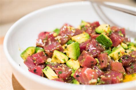 Maui Avocado & Tuna Poke Recipe on Food52