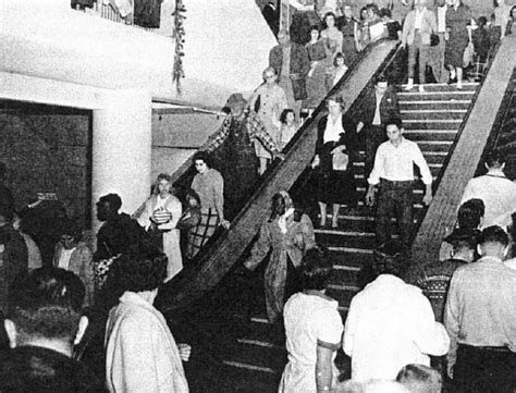 The first escalators in Fort worth were built in the Leonard's Department Store by Marvin and ...