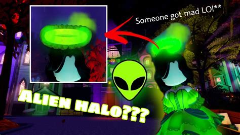 Making my own glimmering alien halo on Royale high!!! || someone got ...