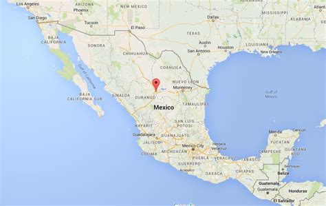 Where is Torreon on map Mexico