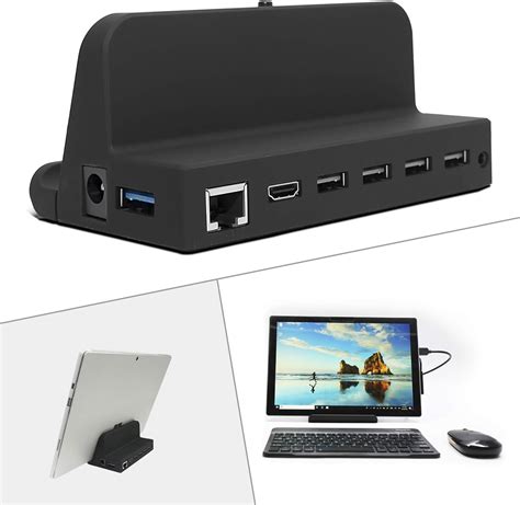 Universal Docking Station for Microsoft Surface Pro 7, Microsoft Surface Pro 6, Surface pro 5 ...