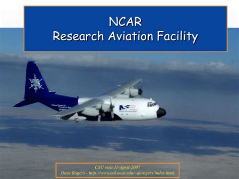 NCAR Research Aviation Facility