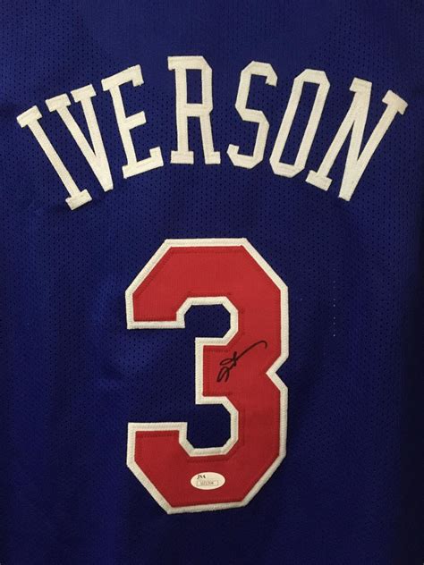 Allen Iverson autographed jersey | AirAuctioneer