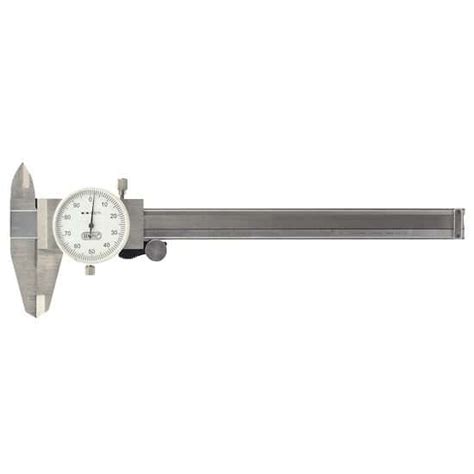 General Tools Stainless Steel Dial Caliper, 6" - 0.001" from Cole-Parmer