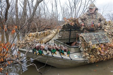 Duck Hunting Boat Blinds