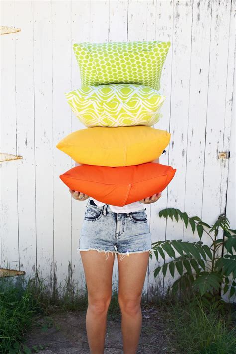 Outdoor Pillows 3 Ways (& Envelope Pillow DIY) - A Beautiful Mess