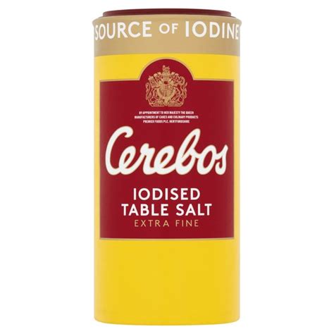 Cerebos Extra Fine Iodised Table Salt | Ocado