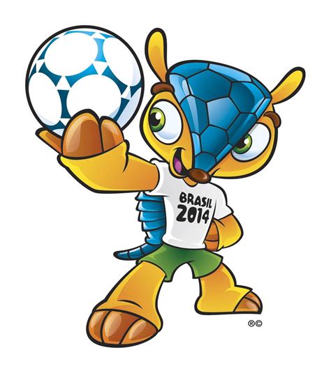 Tatu-Bola Mascota oficial Brasil 2,014 | Fuleco, Fifa world cup 2014, Fifa