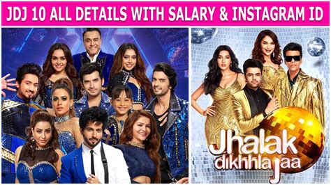 Jhalak Dikhhla Jaa 10 Contestants List, Salary, Choreographers Name ...