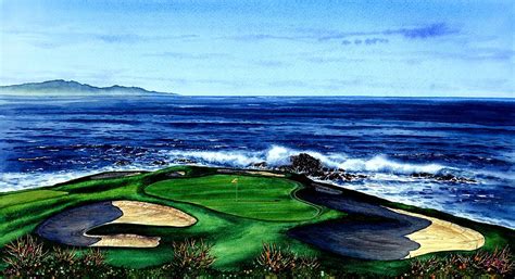 Pebble Beach Golf Course Wallpaper - WallpaperSafari