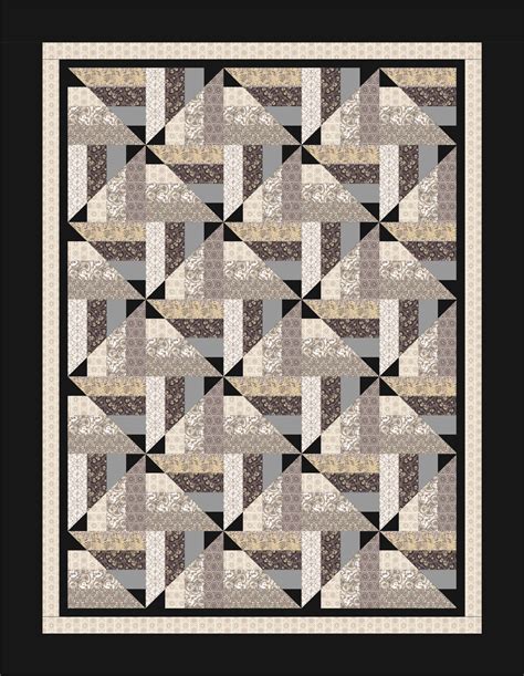 Simple Illusions PDF Quilt Pattern Jelly Roll Friendly 455 | Etsy