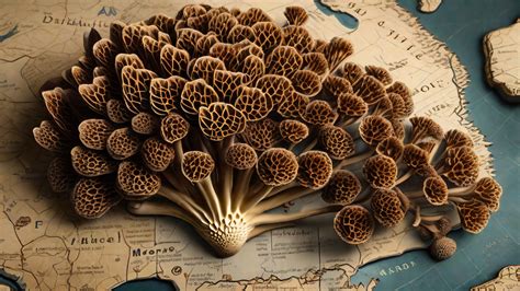 Morel Mushroom Map - Mushroom Growing