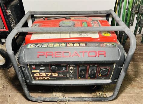 Predator 4375 Generator, no Wheels | Live and Online Auctions on HiBid.com