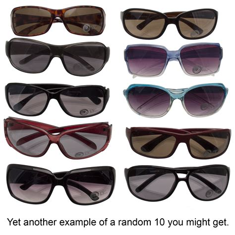 10-Pack: Assorted UV-Protected Sunglasses