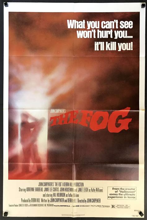 The Fog (1980) Original One Sheet Movie Poster - 27" x 41" - Original Film Art - Vintage Movie ...