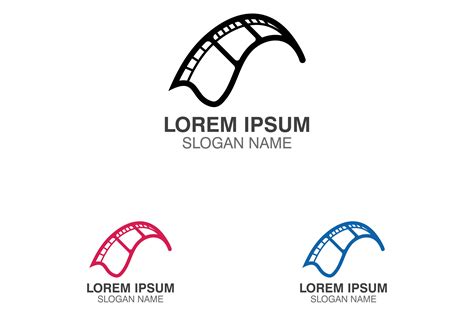 Film Logo Design Template Vector Graphic by Arifnasrudin18 · Creative ...