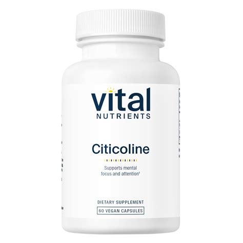 Citicoline 250mg | 60 Capsules | Citicoline Supplements