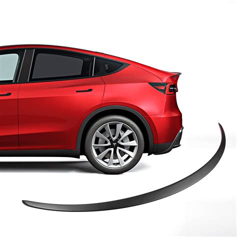 Buy BASENOR Tesla Model Y Performance Spoiler Original Trunk Wing ABS Matte Black 2020 2021 2022 ...