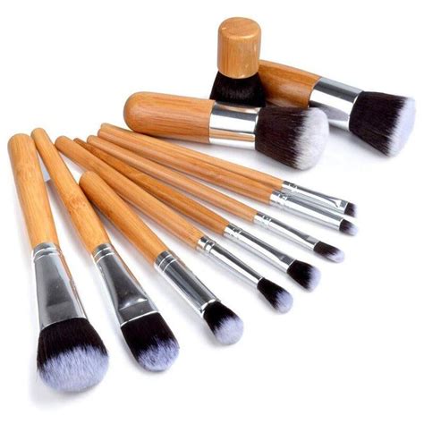 Makeup Brushes Set | Bamboo Handle