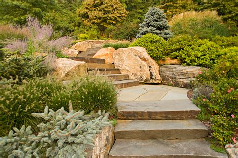 Natural Stone Steps – Cording Landscape Design