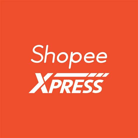 Shopee Xpress logo design banner, Shopee Xpress logo icon with orange background 23860921 Vector ...