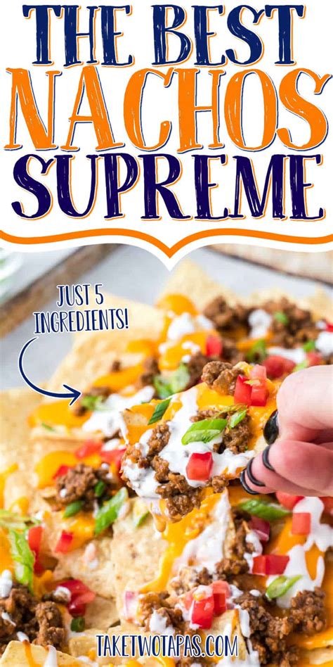 Nachos Supreme {Taco Bell Copy Cat} ~ Take Two Tapas