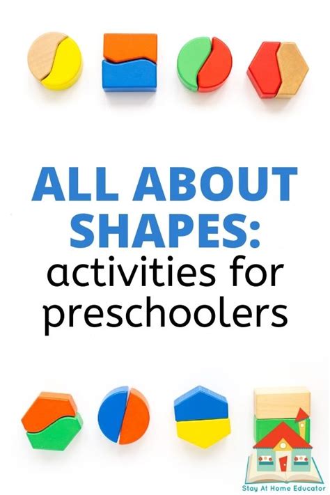 Free shapes preschool lesson plans – Artofit