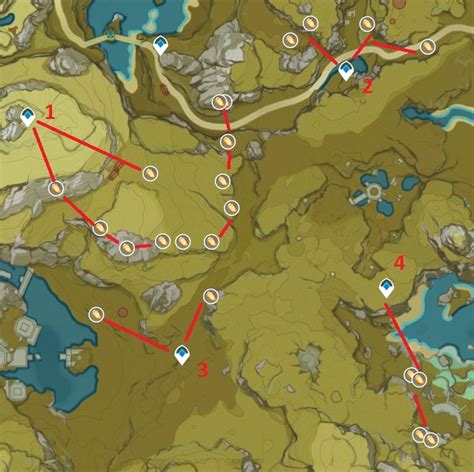 Cor Lapis Farming Locations in Genshin Impact (Map and Route) - Genshin DB