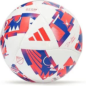 adidas MLS Club Soccer Ball (Red/White/Blue) – League Outfitters