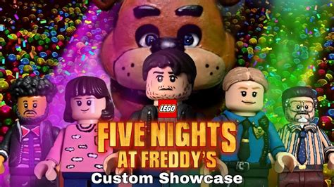 LEGO Five Night's at Freddy's (2023) - Custom Minifigure Showcase - YouTube