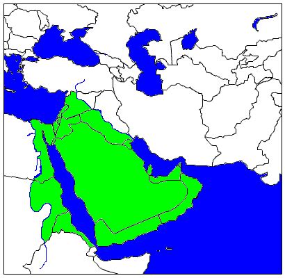 Map of ALL the land promised to Abraham and his descendants......the Promised Land. Gen 15:18 ...