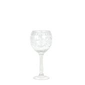 Formal Engraved Glass Goblet 16 - Small