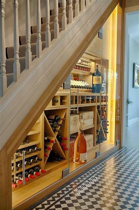 Bespoke Wine Cellar Designs in London & the UK | Under stairs wine cellar, Staircase storage ...