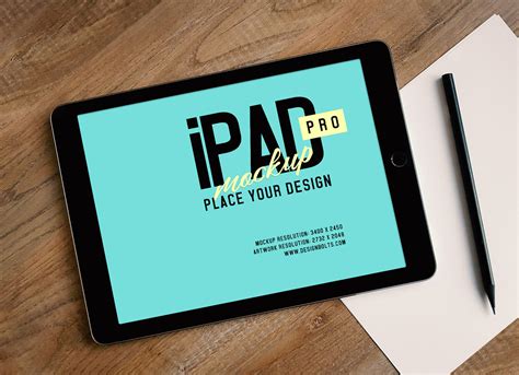 Free Apple iPad Pro Photo Mockup PSD - Good Mockups