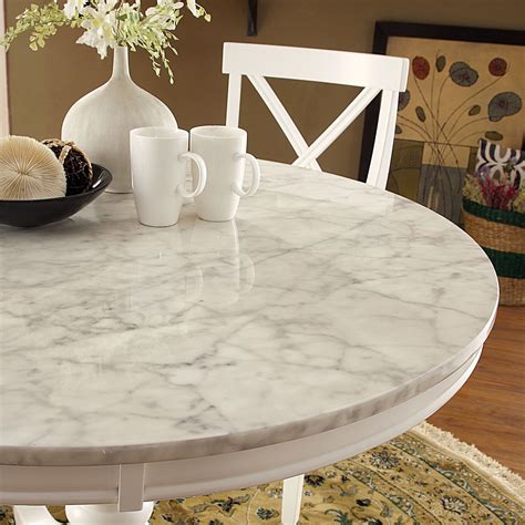 Round White Marble Dining Table - Table Round Ideas