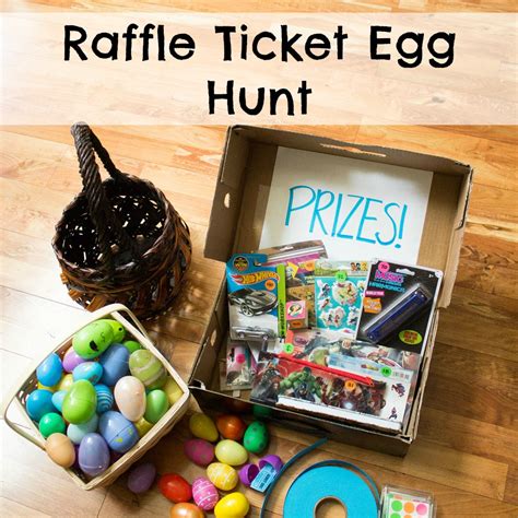 Raffle Ticket Egg Hunt - ResearchParent.com