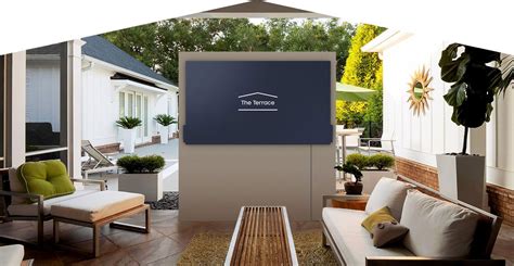 75 Inch The Terrace Outdoor TV Dust Cover - VG-SDC75G/ZA | Samsung US in 2021 | Terrace, Outdoor ...