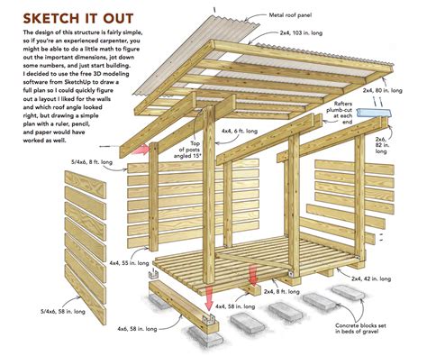 How To Build A Shed Roof House