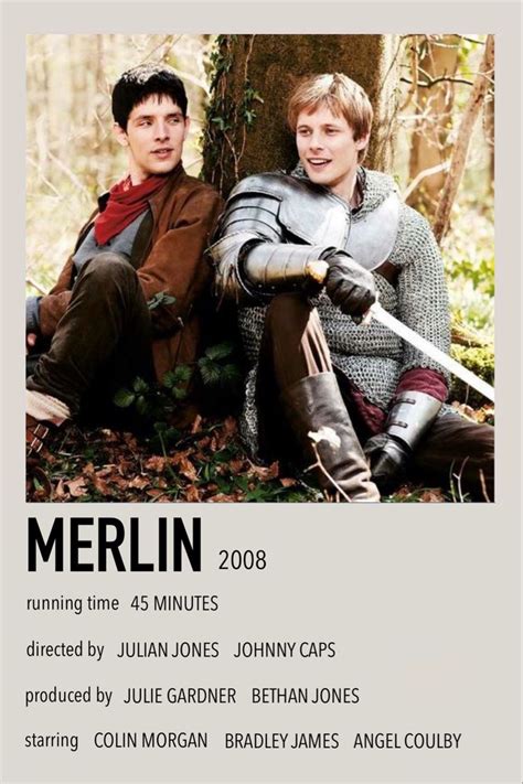 Merlin Polaroid Poster in 2023 | Film posters minimalist, Movie posters ...