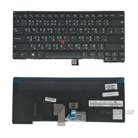 Keyboard Lenovo ThinkPad T440 Black TH - CYBERBATT CO.,LTD - จัดจำหน่าย อะไหล่แมคบุ๊ค แบตแม็ค ...