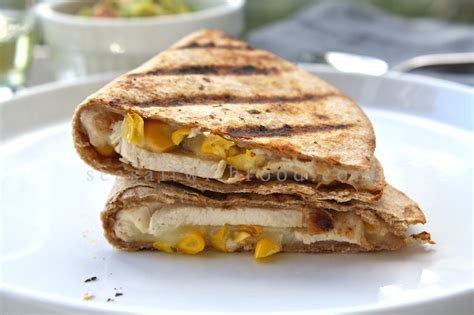 Grilled Chicken Quesadillas