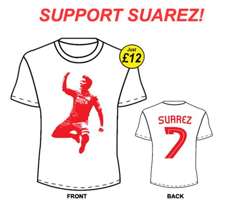 Liverpool Tees - Luis Suarez Tribute Tee