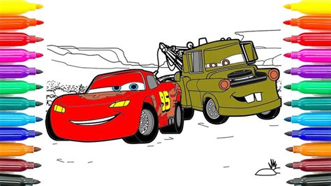 Mcqueen And Mater Coloring Pages - img-i