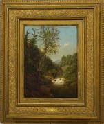 Hudson River School Original Sanford Robinson Gifford Lago Maggiore Oil ...